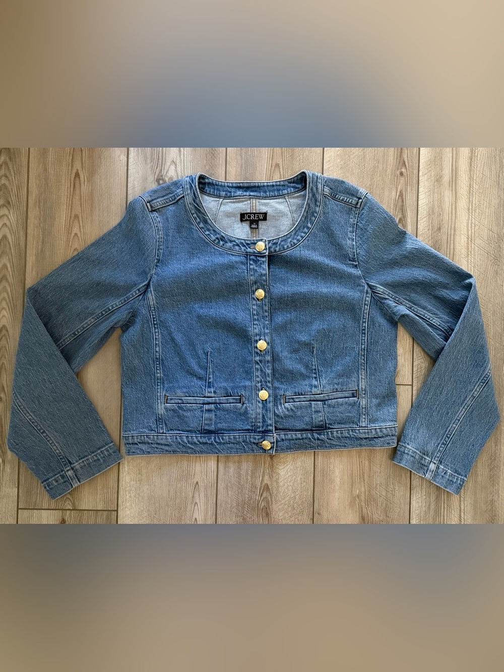 J crew denim Louisa lady jacket